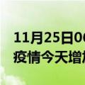 11月25日06时贵州黔南疫情最新数量及黔南疫情今天增加多少例