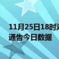 11月25日18时湖南娄底疫情最新数据消息及娄底疫情防控通告今日数据