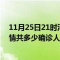 11月25日21时河南驻马店疫情今天多少例及驻马店最新疫情共多少确诊人数