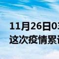 11月26日03时福建南平疫情情况数据及南平这次疫情累计多少例