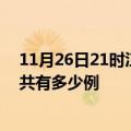 11月26日21时江西上饶疫情今日最新情况及上饶的疫情一共有多少例