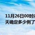 11月26日00时内蒙古通辽疫情新增病例详情及通辽疫情今天确定多少例了