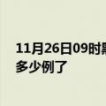 11月26日09时黑龙江鹤岗疫情新增病例数及鹤岗今天疫情多少例了