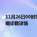 11月26日00时浙江宁波疫情新增病例详情及宁波疫情最新确诊数详情