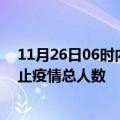 11月26日06时内蒙古兴安最新疫情通报今天及兴安目前为止疫情总人数