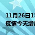 11月26日15时广东珠海疫情最新数量及珠海疫情今天增加多少例