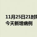 11月25日21时陕西西安今日疫情通报及西安疫情最新消息今天新增病例