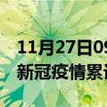 11月27日09时河南漯河累计疫情数据及漯河新冠疫情累计多少人