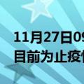 11月27日09时新疆哈密疫情动态实时及哈密目前为止疫情总人数