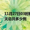 11月27日03时新疆北屯今日疫情最新报告及北屯疫情到今天总共多少例