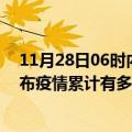 11月28日06时内蒙古乌兰察布疫情最新状况今天及乌兰察布疫情累计有多少病例