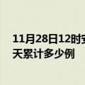 11月28日12时安徽亳州最新疫情情况通报及亳州疫情到今天累计多少例