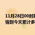 11月28日00时黑龙江双鸭山最新疫情情况通报及双鸭山疫情到今天累计多少例