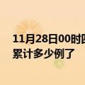 11月28日00时四川资阳最新疫情确诊人数及资阳疫情患者累计多少例了