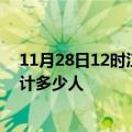 11月28日12时江西南昌情最新确诊消息及南昌新冠疫情累计多少人