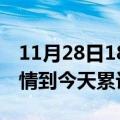 11月28日18时澳门疫情新增病例数及澳门疫情到今天累计多少例