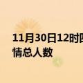 11月30日12时四川南充疫情最新确诊数及南充目前为止疫情总人数