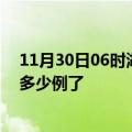 11月30日06时湖北襄阳今日疫情数据及襄阳疫情患者累计多少例了