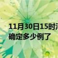 11月30日15时河北廊坊疫情新增病例详情及廊坊疫情今天确定多少例了