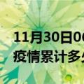 11月30日06时香港累计疫情数据及香港新冠疫情累计多少人