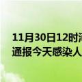 11月30日12时河北沧州最新疫情情况数量及沧州疫情最新通报今天感染人数