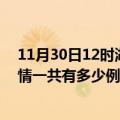 11月30日12时湖北神农架疫情今日最新情况及神农架的疫情一共有多少例