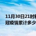 11月30日21时新疆可克达拉情最新确诊消息及可克达拉新冠疫情累计多少人