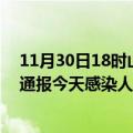 11月30日18时山西晋中最新疫情情况数量及晋中疫情最新通报今天感染人数