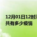 12月01日12时河南驻马店疫情新增确诊数及驻马店现在总共有多少疫情