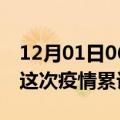 12月01日06时福建漳州疫情最新消息及漳州这次疫情累计多少例