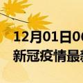 12月01日06时甘肃张掖最新发布疫情及张掖新冠疫情最新情况