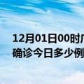 12月01日00时广西防城港本轮疫情累计确诊及防城港疫情确诊今日多少例