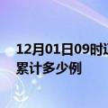 12月01日09时辽宁本溪疫情新增病例数及本溪疫情到今天累计多少例