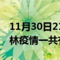 11月30日21时吉林吉林疫情今天多少例及吉林疫情一共有多少例