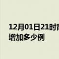 12月01日21时青海黄南最新疫情通报今天及黄南疫情今天增加多少例