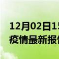 12月02日15时青海海东最新发布疫情及海东疫情最新报告数据