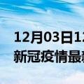 12月03日12时湖北宜昌最新发布疫情及宜昌新冠疫情最新情况