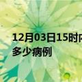 12月03日15时内蒙古通辽疫情病例统计及通辽疫情累计有多少病例