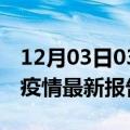 12月03日03时贵州遵义疫情今天最新及遵义疫情最新报告数据