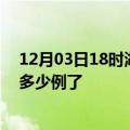 12月03日18时湖南永州疫情情况数据及永州疫情今天确定多少例了