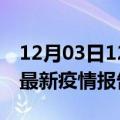 12月03日12时新疆和田最新疫情状况及和田最新疫情报告发布