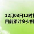 12月03日12时甘肃金昌疫情最新通报详情及金昌最新疫情目前累计多少例