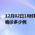 12月02日18时黑龙江鸡西疫情今天多少例及鸡西疫情最新确诊多少例