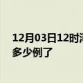 12月03日12时河北保定今日疫情数据及保定疫情患者累计多少例了