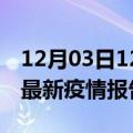 12月03日12时海南万宁最新疫情状况及万宁最新疫情报告发布