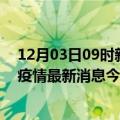 12月03日09时新疆克拉玛依最新疫情情况数量及克拉玛依疫情最新消息今天新增病例