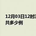 12月03日12时江西赣州疫情最新通报及赣州疫情到今天总共多少例