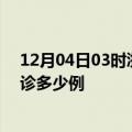 12月04日03时浙江舟山疫情今天多少例及舟山疫情最新确诊多少例