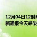 12月04日12时黑龙江绥化最新疫情情况数量及绥化疫情最新通报今天感染人数