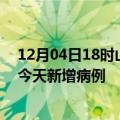 12月04日18时山东枣庄今日疫情通报及枣庄疫情最新消息今天新增病例